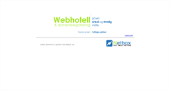 Desktop Screenshot of nettbox.no